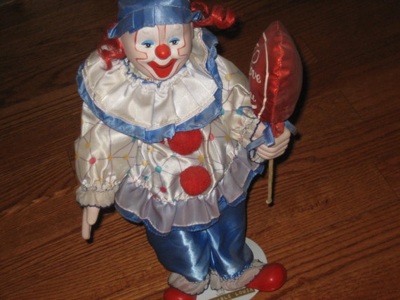 collectible clown dolls