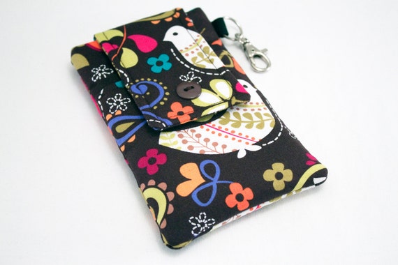 Custom fabric cell phone holder iPhone 6 6s Plus by kreatedbykim