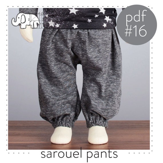 pants Baby // pdf  baby sewing sarouel pants pattern baggy // sarouel pants  pattern and pattern pants Baby // pdf  baby sewing sarouel pants pattern baggy // sarouel pants  pattern and pattern