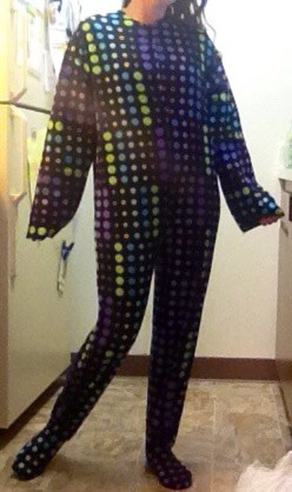 Items similar to Adult Footsie, Footie, Footed pajamas on Etsy