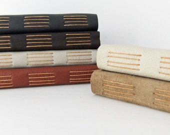 Travel Journal, Leather journal, reclaimed leather notebook, Graduation Gift, eco-friendly notebook, blank journal