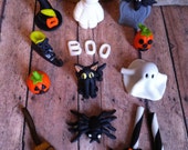 SALE 60% OFF - EDIBLE (Fondant Toppers) - Halloween Inspired Il_170x135