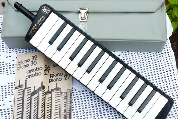 Vintage Hohner Melodica Piano 26 with piano by lunapurpurie