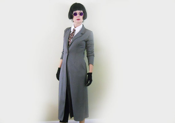 Long Jacket -Vintage Light Coat - Steampunk Clothing - Cosplay