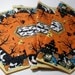 Table Runner, Extra Long Quilted Haunted Halloween