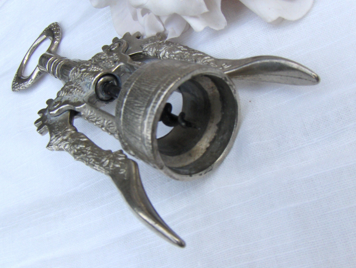 Vintage Wine Bottle Opener Italian Corkscrew Italy