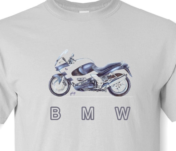 BMW Motorcycle T Shirt White Ash Grey or Sand SMLXL
