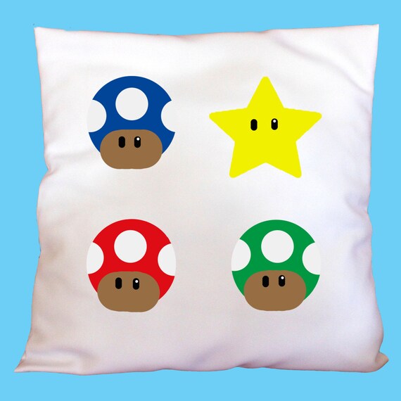 mario star cushion