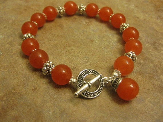 carnelian carnelian bracelet carnelian jewelry natural