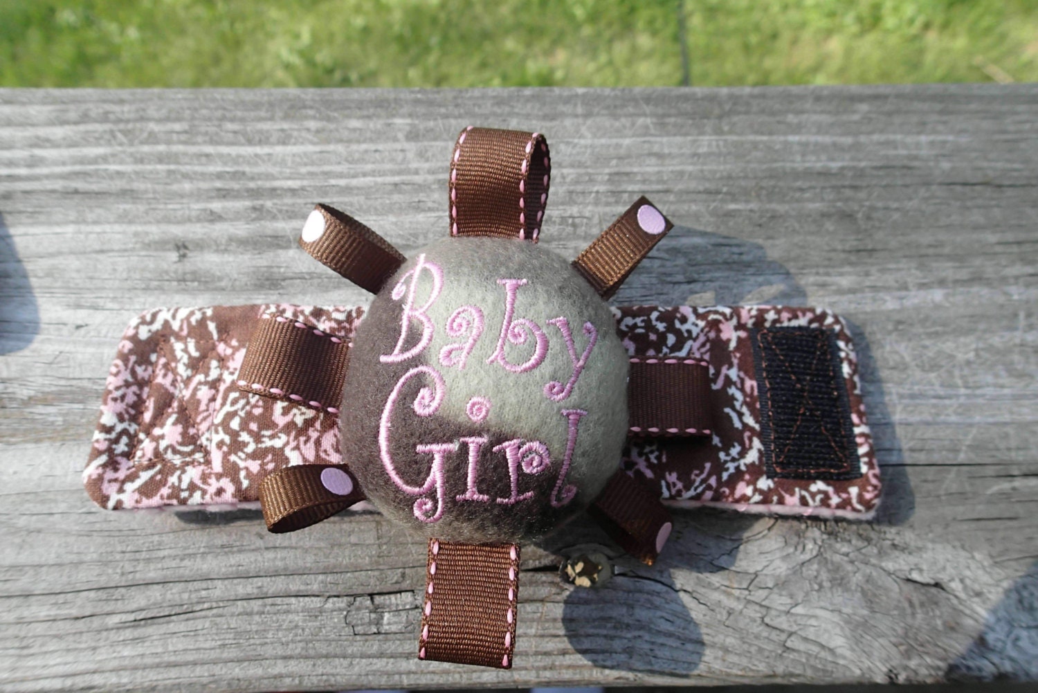 Camo Baby Boy or Baby Girl Wrist Rattle for New Baby