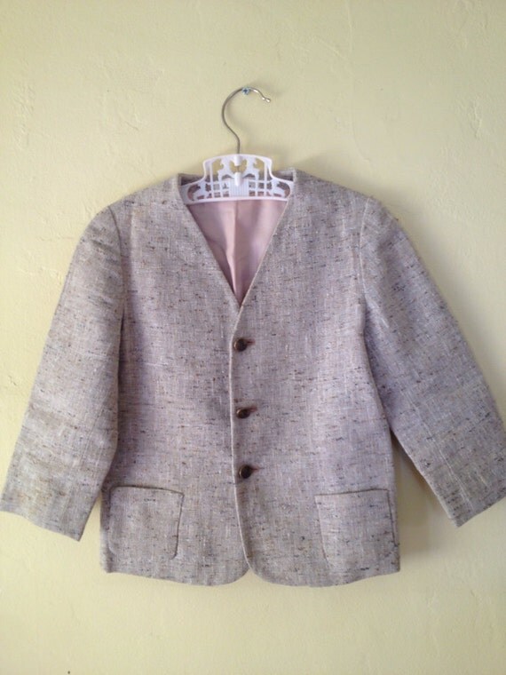 Vintage toddler blazer handmade