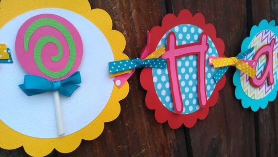 Candyland Banner. Candy Land Banner. Candy Banner. Lollipop