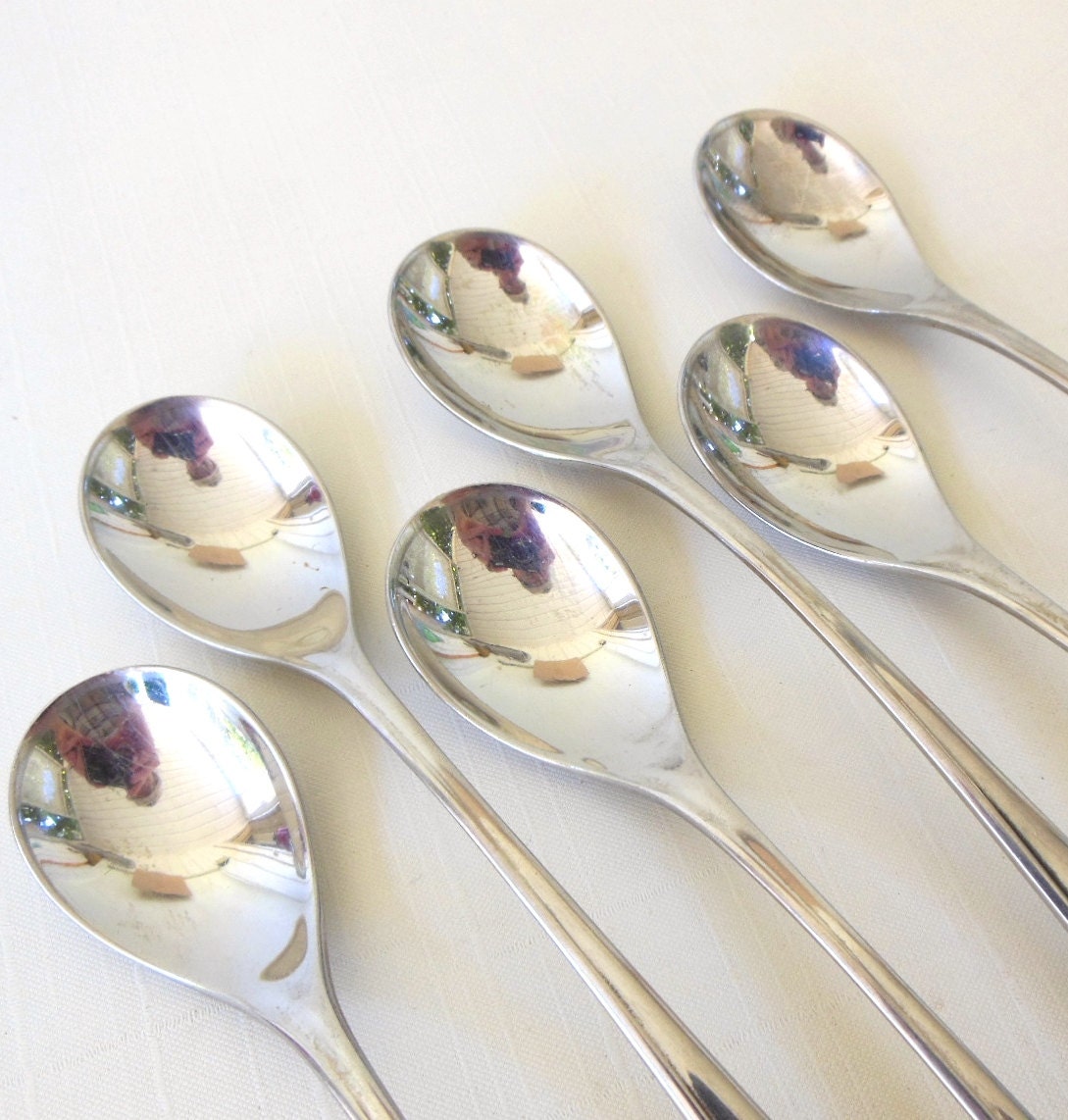 Ice Cream Sundae Spoon Set Mid Century 1960s Americraft
