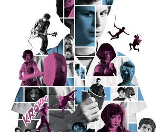Scott Pilgrim vs. The World - Mosaic Poster