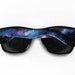 Dark Galaxy shades - Nebula Space Cosmic hand painted Wayfarer style sunglasses '80s retro