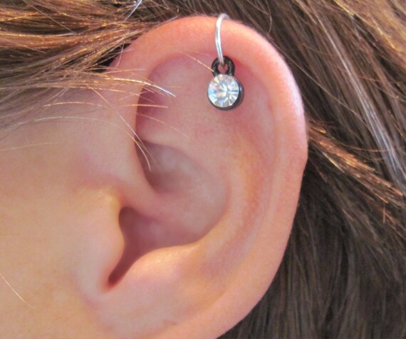 Ear Cartilage Helix Cuff Padlocked 1 Cuff by ArianrhodWolfchild