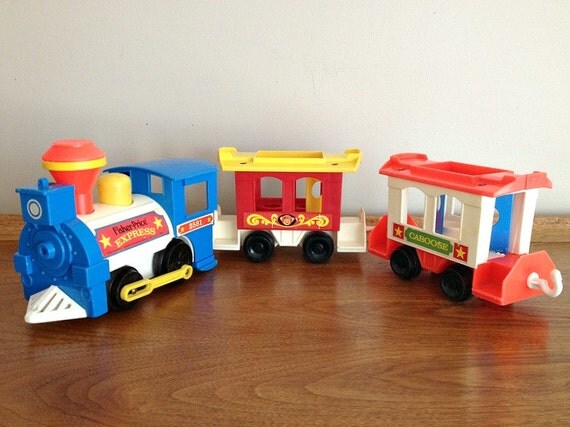 fisher price circus train 1980