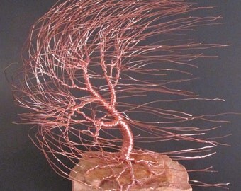 Copper Sculpture | Copper Gift for Her | Copper Gift for Him | Copper Anniversary | Copper Art | 7th Anniversary Gift | Christmas Gift