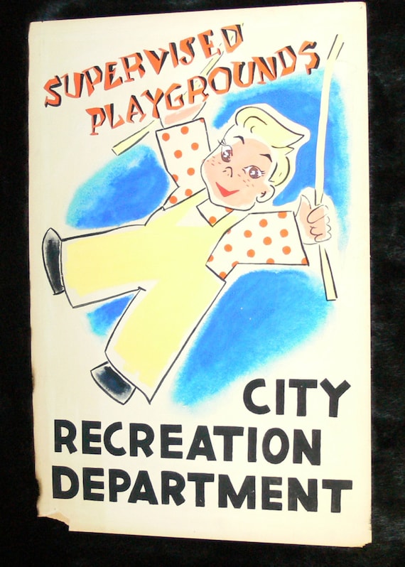 supervised playgrounds recreation department picture