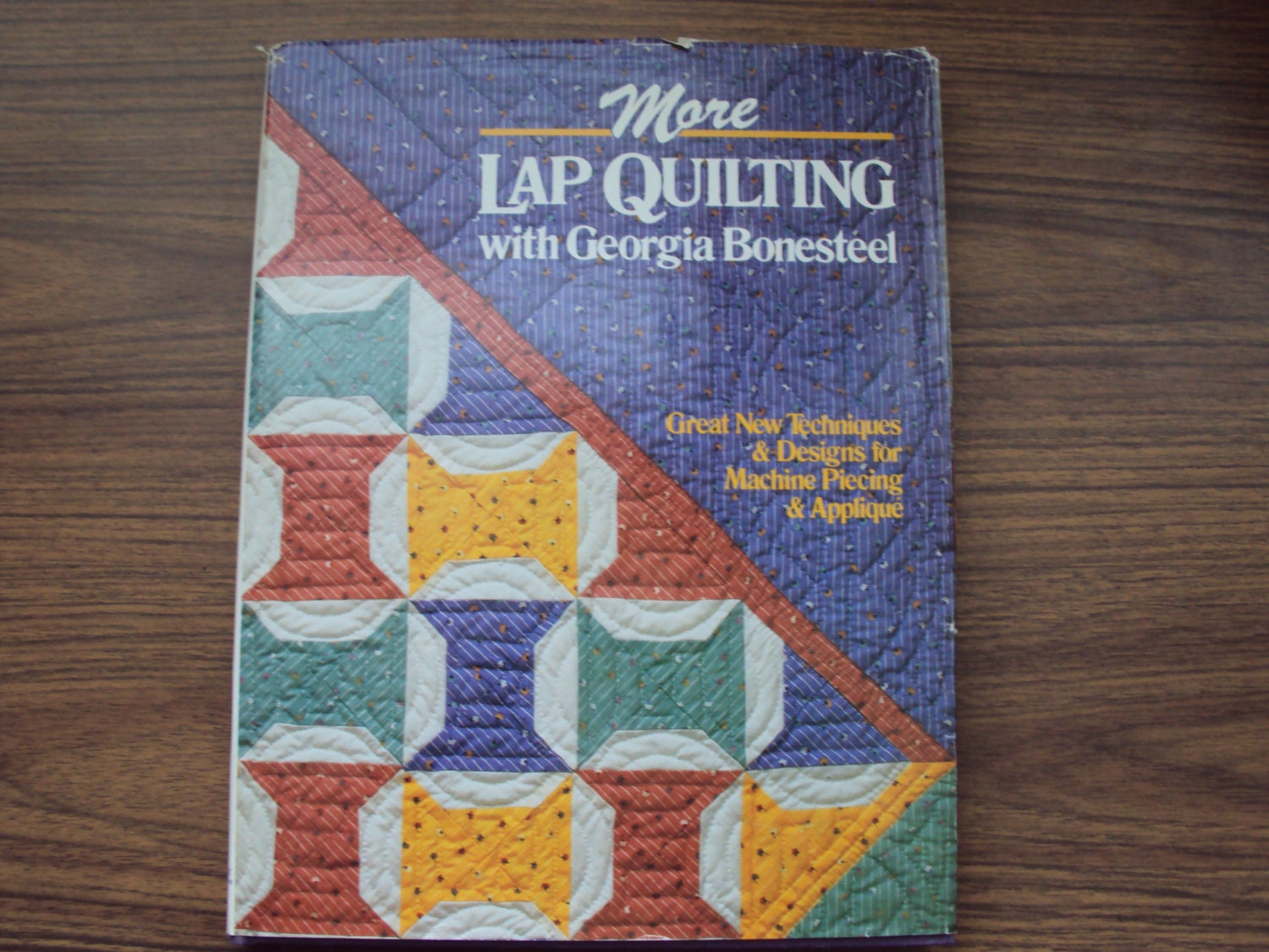 Quilt book by Bonesteel More Lap Quilting