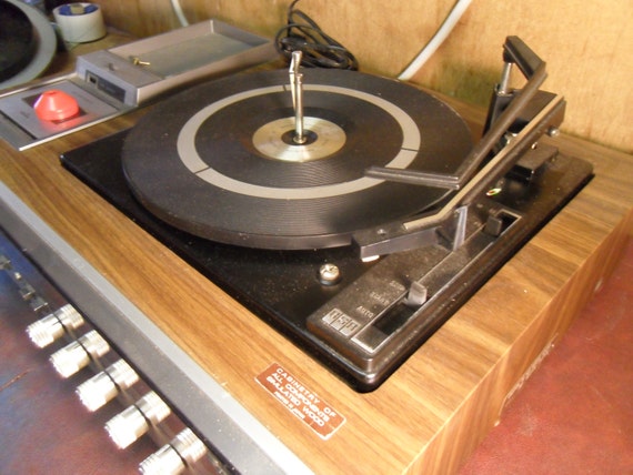 1970s Panasonic 'All in One Record Player with AM/FM