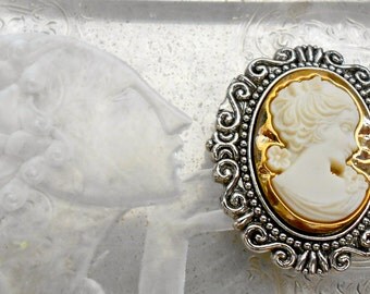 Ivory Colored Cameos