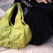 Slouchy Hobo handbag / Twisted Tote bag / LunaBagDesigns