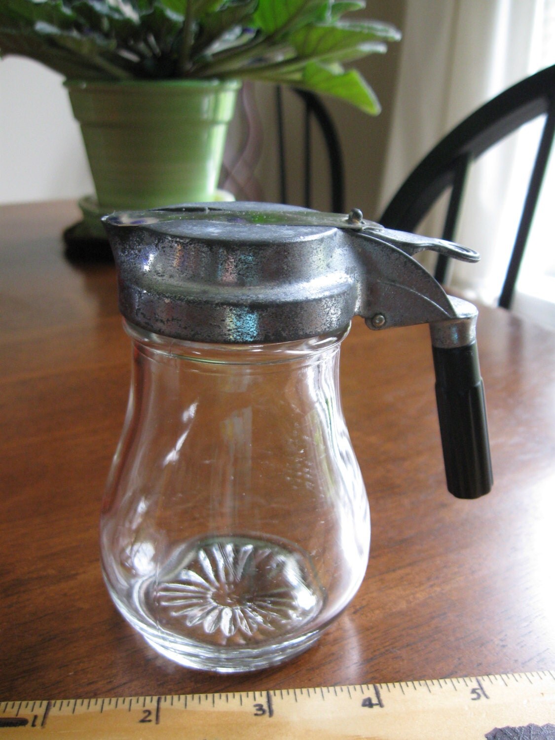 Vintage Small Syrup Pitcher Made In USA