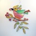 The Happy Bird. Home Decor. Suncatcher.