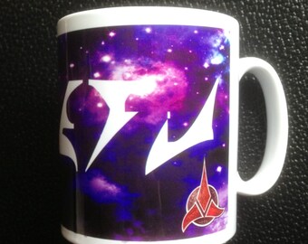 Your Name in Klingon Personalised Star Trek Mug