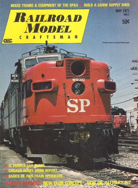 Railroad Model Craftsman Magazine May 1971 by AmericanQuiltWorks