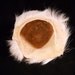 Deer Scrotum Real Leather Fur Hairy Hide Ball Bag Taxidermy Animal Testicle Men's Gift for Man Cave mature
