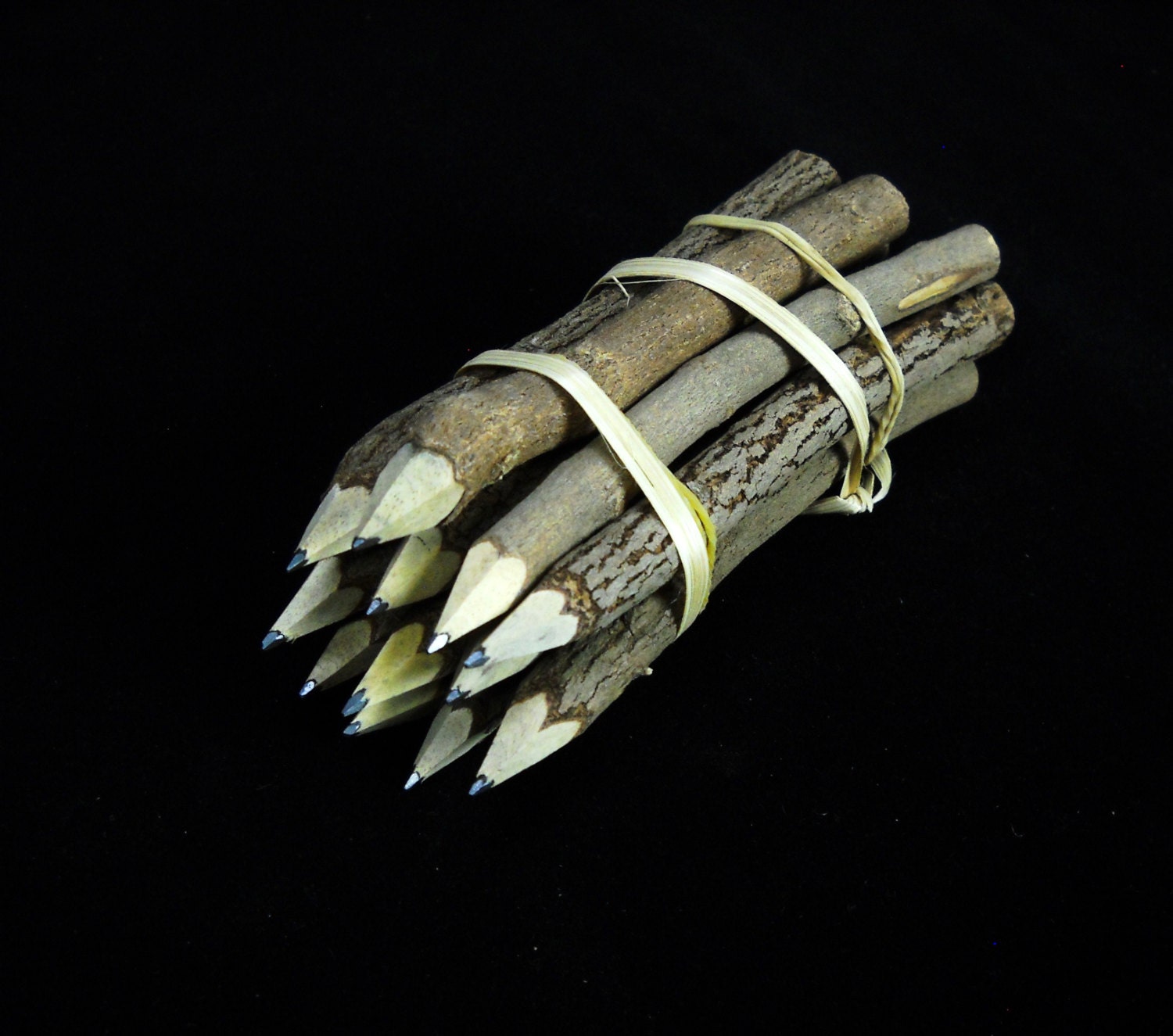 Multipack 5 Lead Twig Pencils Tree Branch Stick natural