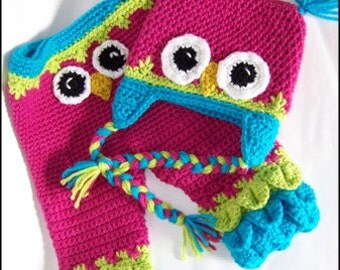 Owl Hats and Baby Pants - CROCHET PATTERN
