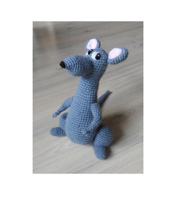Crochet Toy Pattern, Crochet Rat Mouse Pattern , Amigurumi Rat Mouse  Pattern, Amigurumi Crochet Mouse Pattern, PDF Pattern