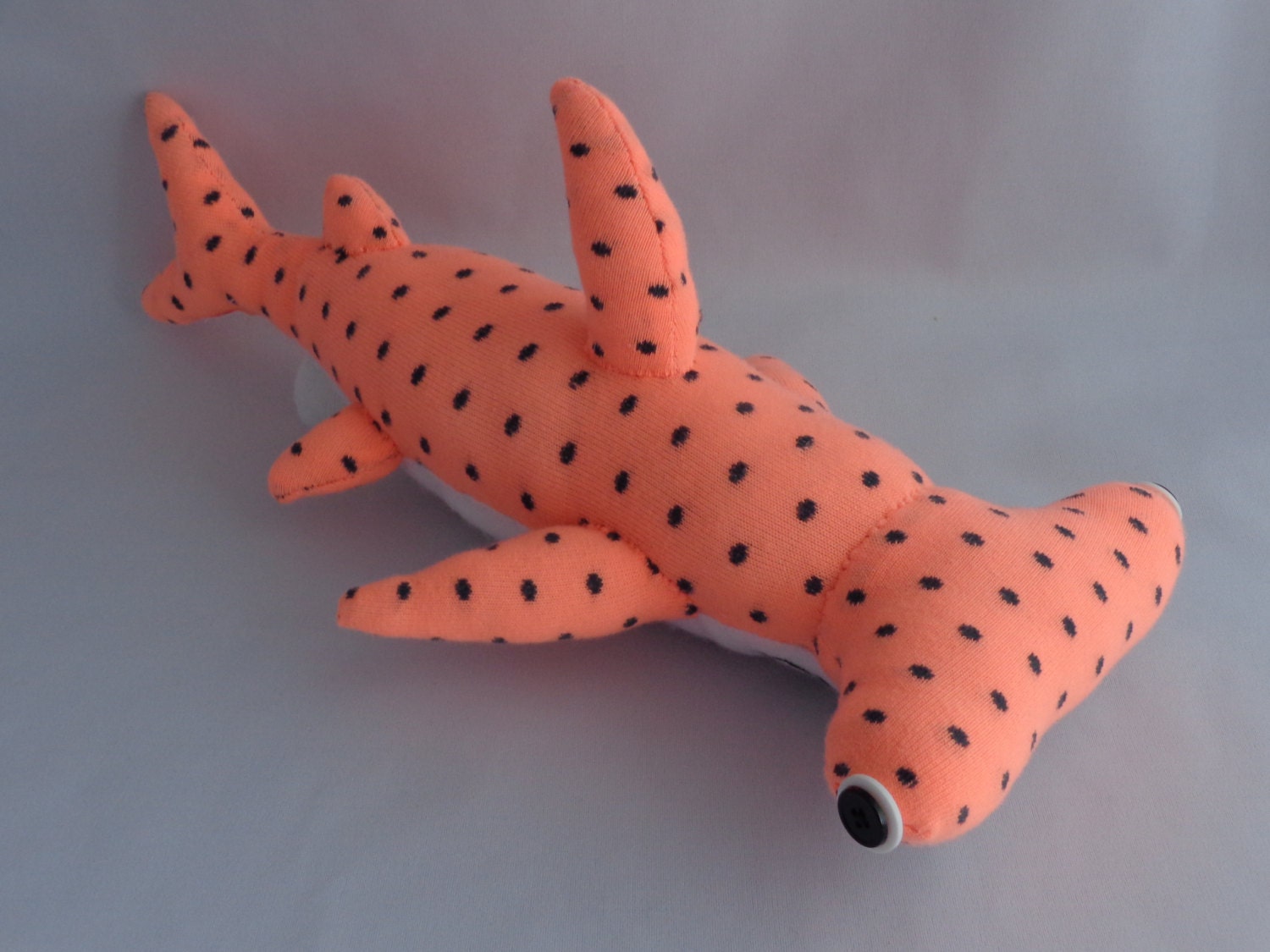 Hammerhead Shark Plush Toy Stuffed Animal Sock Monkey