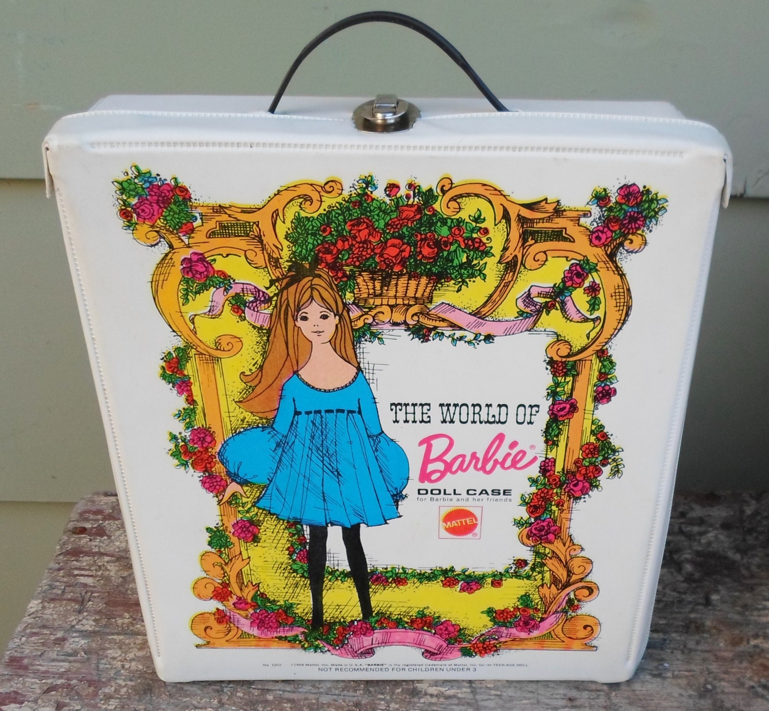 Vintage The World Of Barbie Doll Case For Barbie And Her
