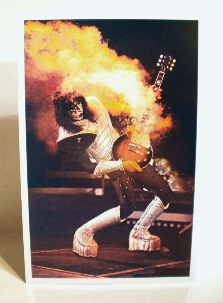 KISS Ace Frehley ALIVE II Era Poster Stand-Up Display by kiss76