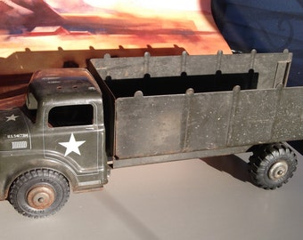 Metal toy truck | Etsy