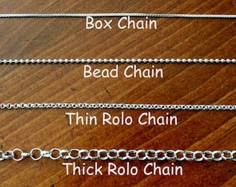 Rolo box chain | Etsy