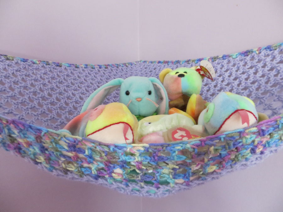 crochet plush hammock