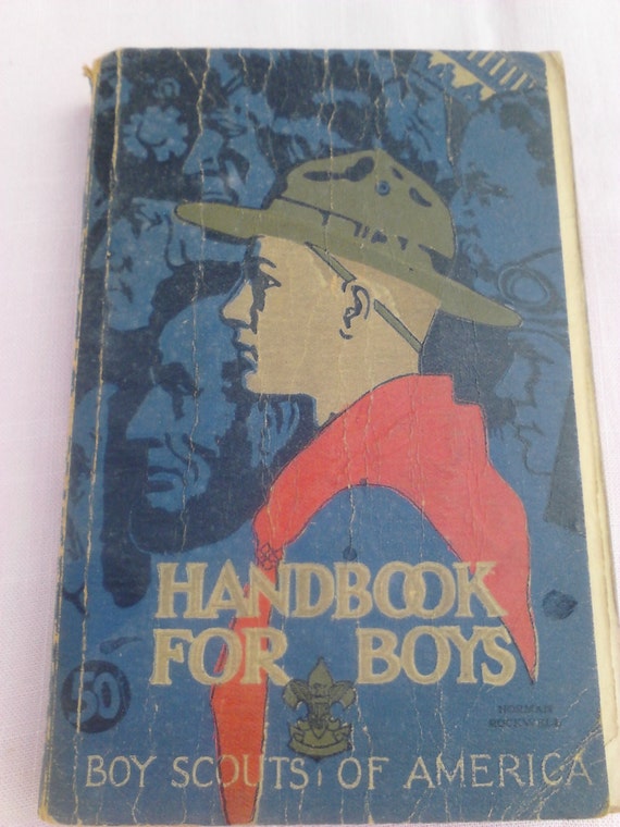 Vintage Boy Scout Handbook ECS