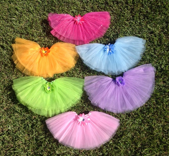 6 Cupcake Party Favors, Ice Cream Party Favors, Ballet Tutus, Princess Fairy Tutus, Tutus Party favors,