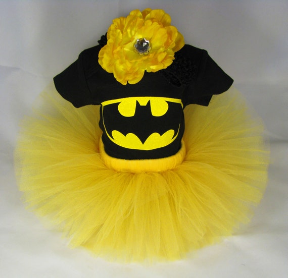 Batman Tutu Baby Girls Outfit Batman by EleventhHourDesigns