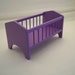 18 inch doll crib