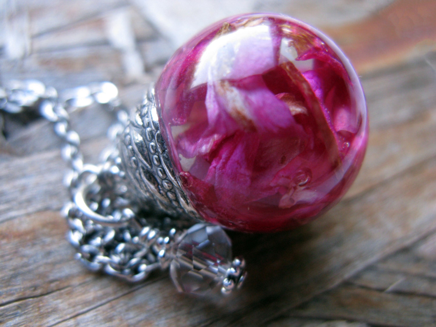 rose encased in resin rose encased in resin