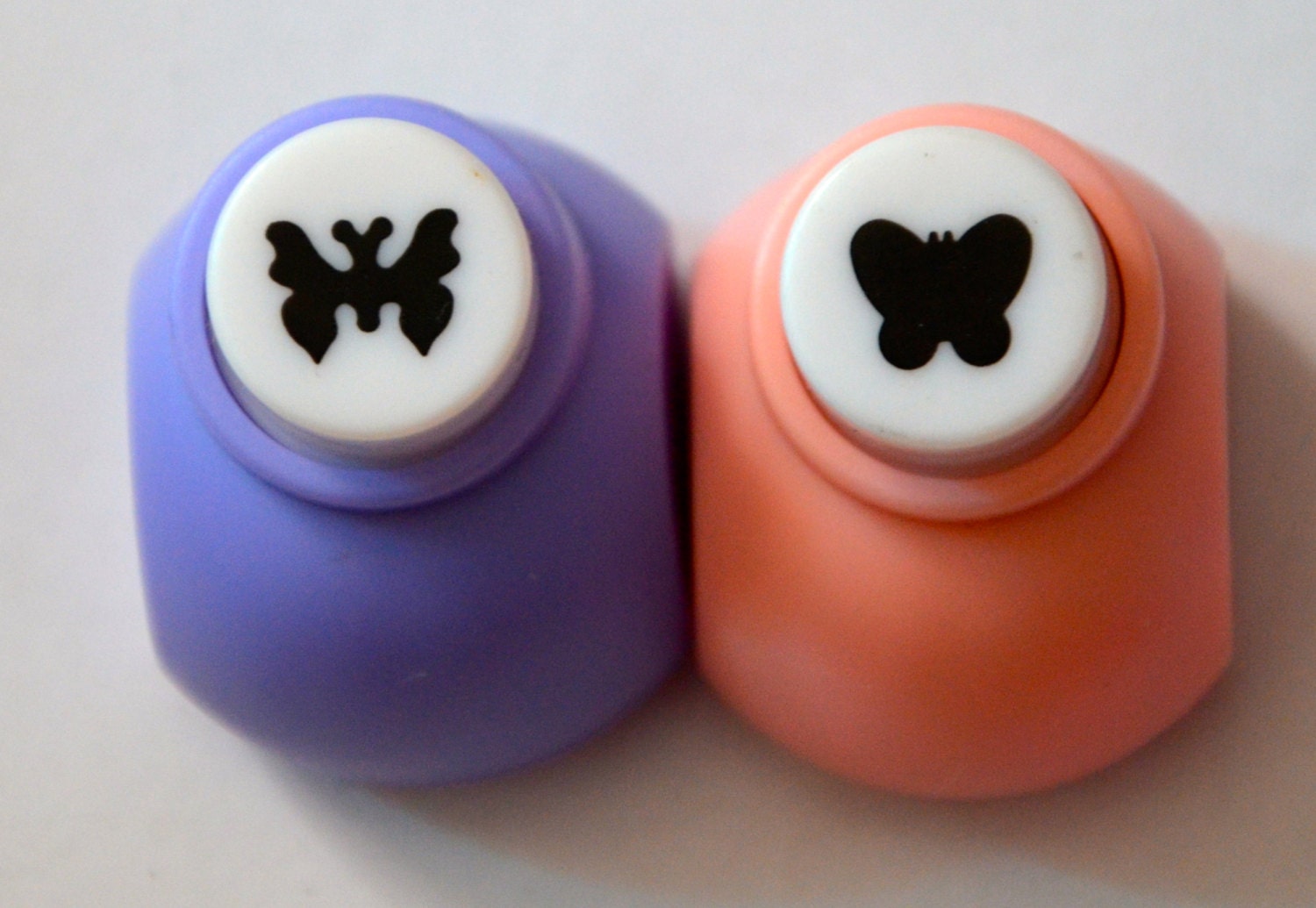 A Set of 2 Mini Paper Punches Butterflies
