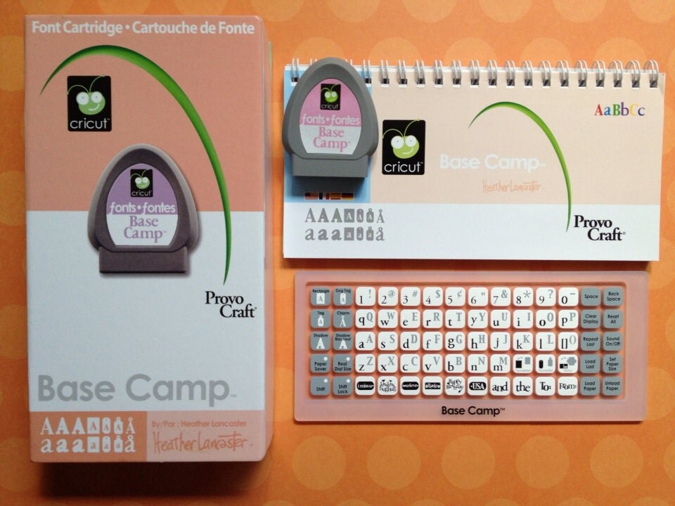 Base Camp Cricut Cartridge preowned