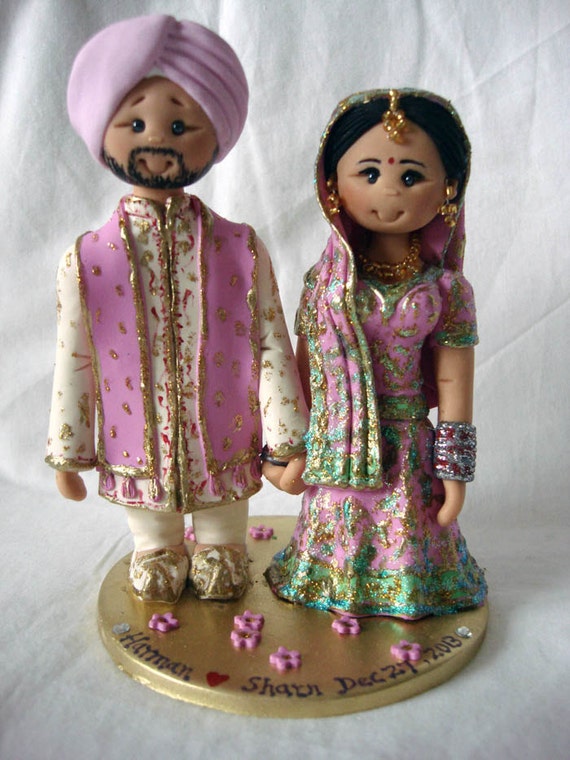 Personalised Asian Indian Sikh Hindu Pakistani Muslim Bride