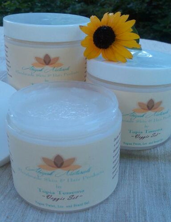 Veggie Set Natural Vegan Hair Gel/Natural/Natural Hair